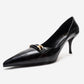 POESY - Black Stiletto Pump (Women)