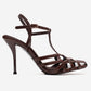 ALLOS - Brown Genuine Leather Stiletto Pump (Women)