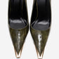 ALVENA - Green Genuine Leather Stiletto Pump (Women)