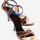 ARONA - Gold Multi Stiletto Heel Shoe (Women)