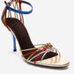 ARONA - Gold Multi Stiletto Heel Shoe (Women)