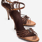 ARONA - Cognac Stiletto Heel Shoe (Women)
