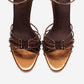 ARONA - Cognac Stiletto Heel Shoe (Women)