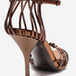 ARONA - Cognac Stiletto Heel Shoe (Women)