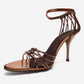 ARONA - Cognac Stiletto Heel Shoe (Women)