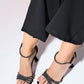 Monica - Black Patent Stiletto Heel Evening Shoe (Women)