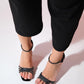 Monica - Black Patent Stiletto Heel Evening Shoe (Women)