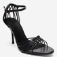 ARONA - Black Genuine Leather Stiletto Heel Shoe (Women)