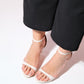 Bern - Beige Patent Platform Heel Dress Shoe (Women)