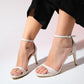 Bern - Beige Patent Platform Heel Dress Shoe (Women)