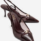 Orella - Burgundy Stiletto Pump (Women)