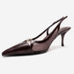 Orella - Burgundy Stiletto Pump (Women)