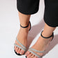 Laredo - Black Patent Embellished Platform Heel Evening Shoe (Women)