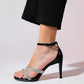 Laredo - Black Patent Embellished Platform Heel Evening Shoe (Women)