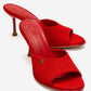 WENDY - Red Stiletto Heel Sandal (Women)