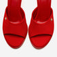 WENDY - Red Stiletto Heel Sandal (Women)