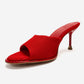 WENDY - Red Stiletto Heel Sandal (Women)