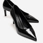 VELMIRA - Black Stiletto Pump (Women)