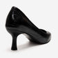 Arel - Genuine Leather Black Stiletto Heel (Women)