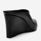 SENSO - Black Wedge Heel Mule (Women)