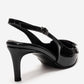 SOLLENNE - Black Stiletto Pump (Women)