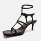 Viento - Brown Stiletto Heel Shoe (Women)