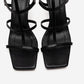 Viento - Black Stiletto Heel Shoe (Women)