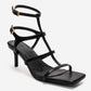 Viento - Black Stiletto Heel Shoe (Women)