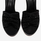Karina - Black Stiletto Mule (Women)