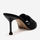 Karina - Black Stiletto Mule (Women)