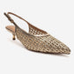 Orelis - Gold Kitten Heel Shoe (Women)