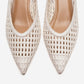 Orelis - White Kitten Heel (Women)