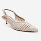 Orelis - White Kitten Heel (Women)