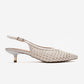 Orelis - White Kitten Heel (Women)