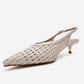 Orelis - White Kitten Heel (Women)