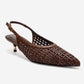Orelis - Brown Kitten Heel (Women)