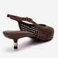 Orelis - Brown Kitten Heel (Women)