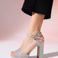 Owego - Rose Glitter Platform Heel Dress Shoe (Women)