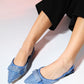 Kelp - Denim Blue Flat Sandal (Women)