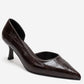 AREL - Brown Stiletto Pump (Women)
