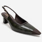 HILDA - Green Block Heel Pump (Women)
