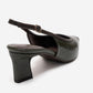 HILDA - Green Block Heel Pump (Women)