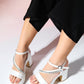 Milton - Pearl Platform Heel Evening Shoe (Women)