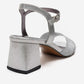 MILAGRO - Silver Block Heel Pump (Women)