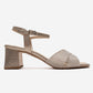 MILAGRO - Gold Block Heel Pump (Women)