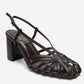 WILDA - Brown Block Heel Pump (Women)