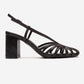 WILDA - Brown Block Heel Pump (Women)