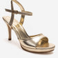 POISE - Gold Platform Stiletto Pump (Women)