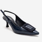 Dublin - Navy Stiletto Pump (Women)