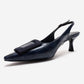 Dublin - Navy Stiletto Pump (Women)